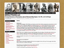 Tablet Screenshot of brautigan.net